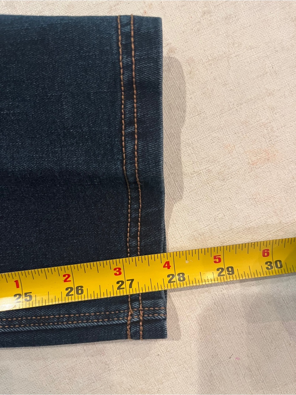 Investments Dark Blue slim fit Stretch ankle length jeggings. - Picture 7 of 7